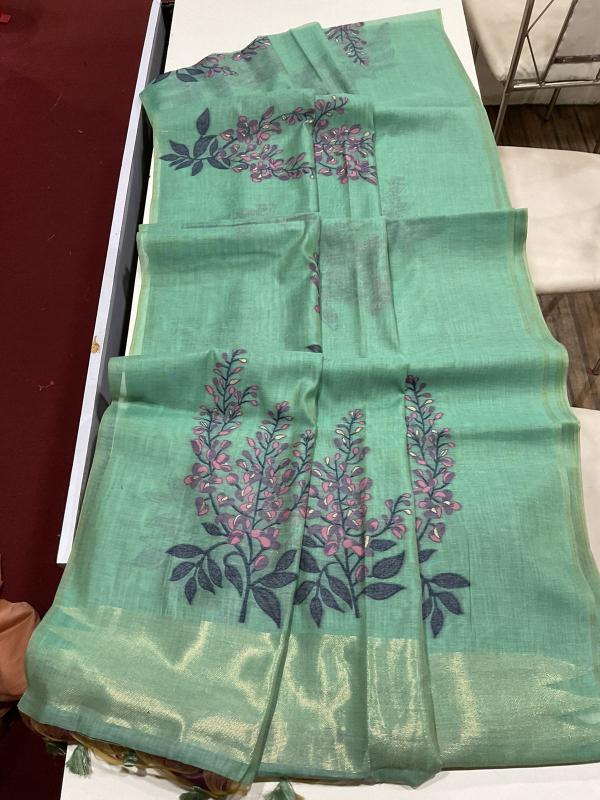 Akshara muga silk wholesale saree market in surat